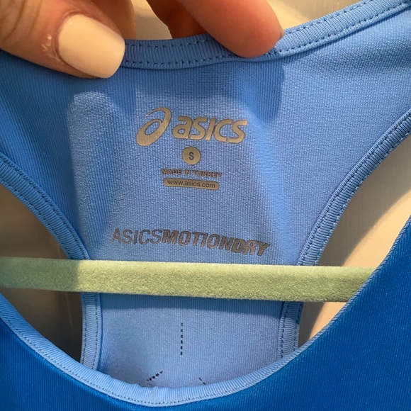 ASICS Womens MotionDry Tennis Dress - Blue - S - Picture 4 of 7